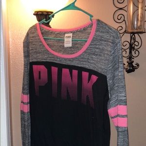 Long-sleeve PINK Top